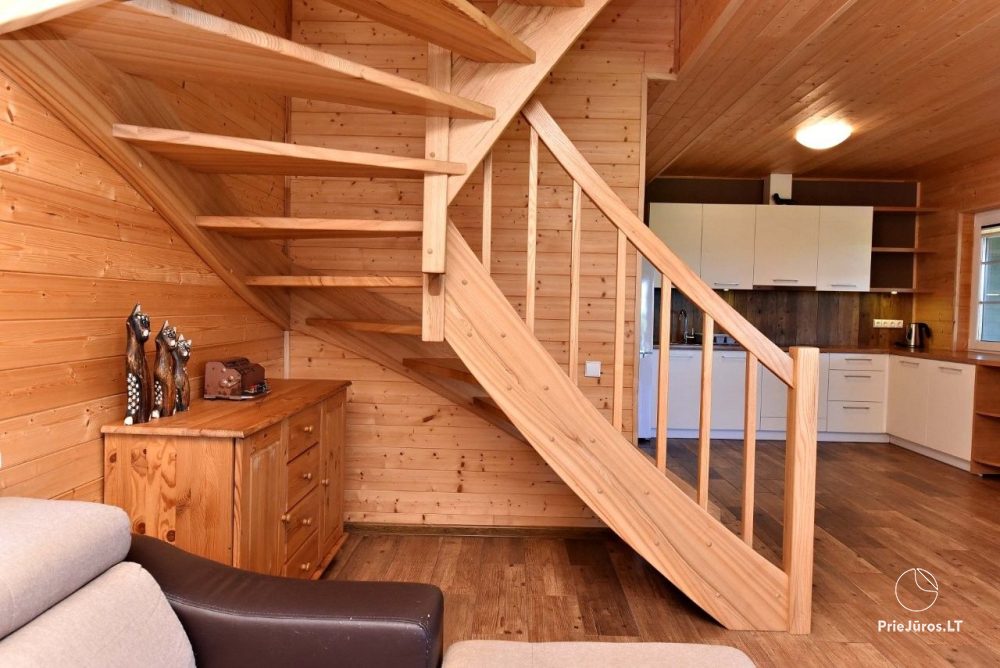 Stadthaus mit Whirlpool auf der Terrasse in Palanga für 4+2 Personen „Baure“