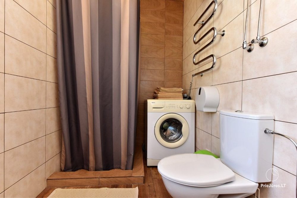 Stadthaus mit Whirlpool auf der Terrasse in Palanga für 4+2 Personen „Baure“