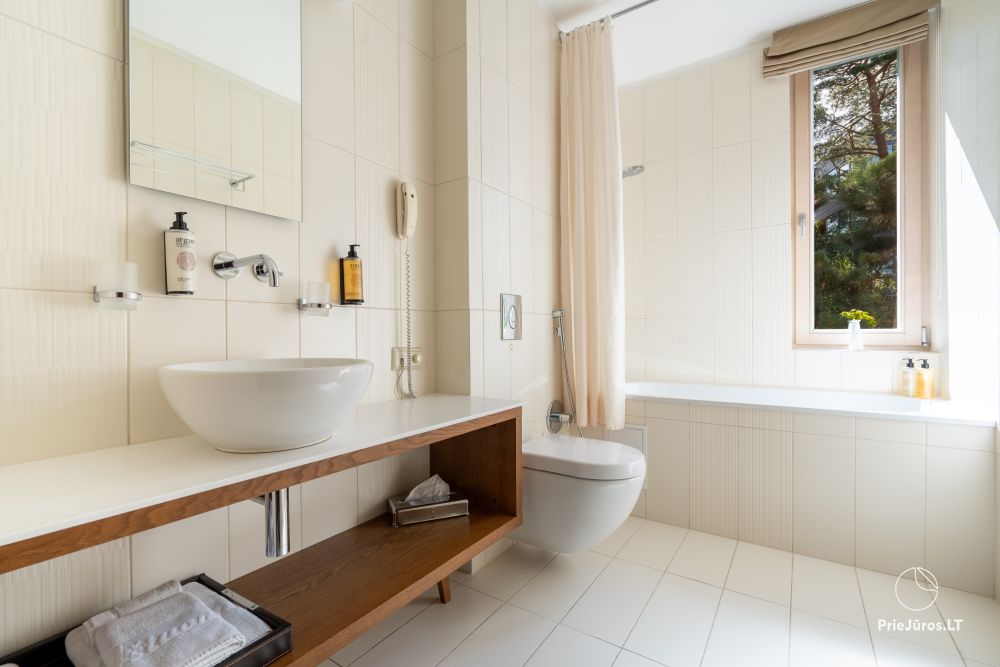 Gastehaus in Palanga Astuoni **** – Luxus-Suiten an prestigeträchtiger Stelle