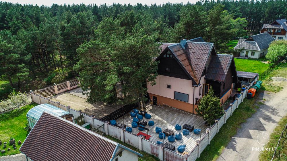 Erholungsheim Pušų kiemas in Palanga - 200 m zum Strand!