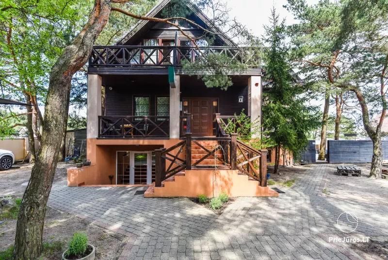 Erholungsheim Pušų kiemas in Palanga - 200 m zum Strand!