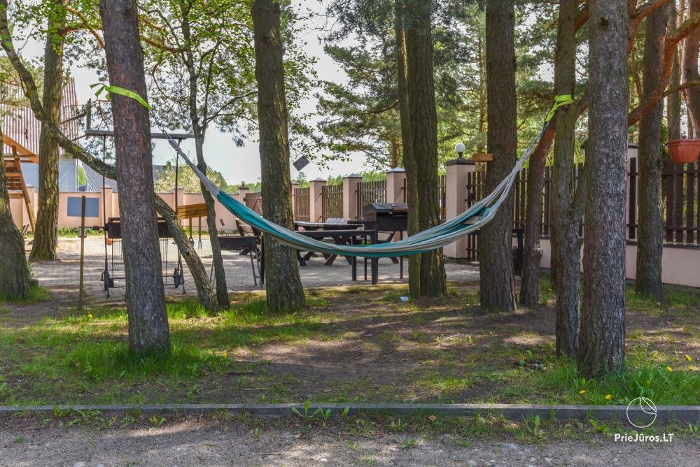 Erholungsheim Pušų kiemas in Palanga - 200 m zum Strand!