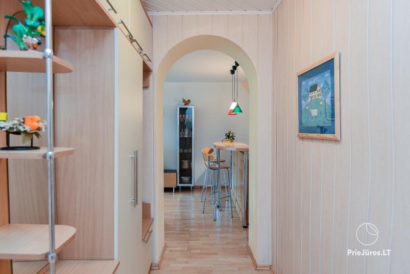 Gemütliche, geräumige Wohnung zur Miete in Palanga, nahe dem Meer