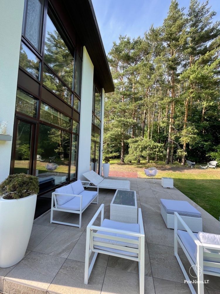 Luxuriös Haus zur Miete Pusyno Oaze: Jacuzzi, Terrasse