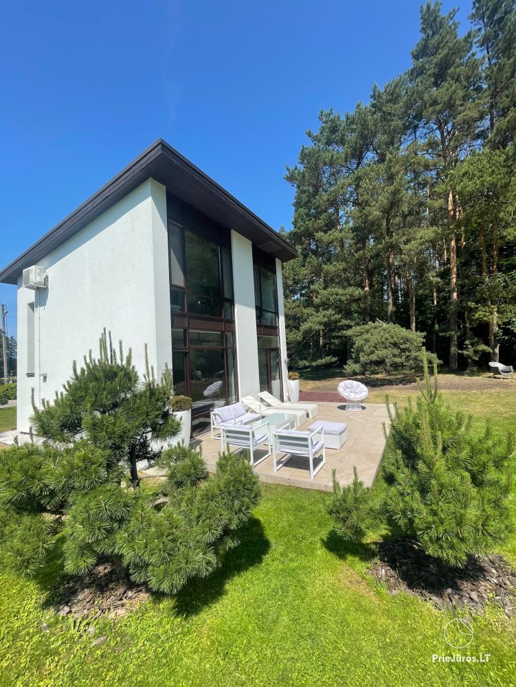 Luxuriös Haus zur Miete Pusyno Oaze: Jacuzzi, Terrasse