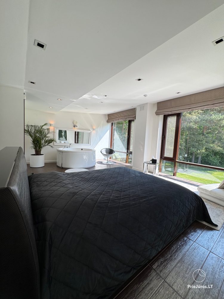 Luxuriös Haus zur Miete Pusyno Oaze: Jacuzzi, Terrasse