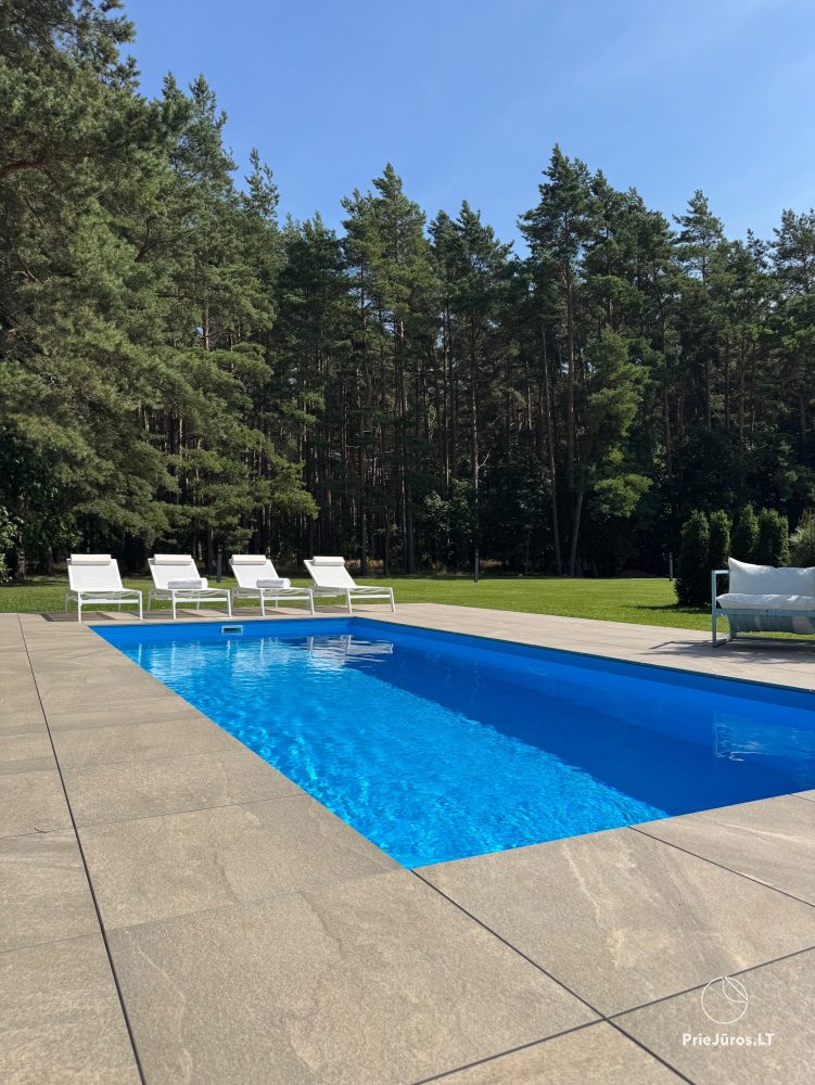Luxuriös Haus zur Miete Pusyno Oaze: Jacuzzi, Terrasse