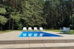 Luxuriös Haus zur Miete Pusyno Oaze: Jacuzzi, Terrasse
