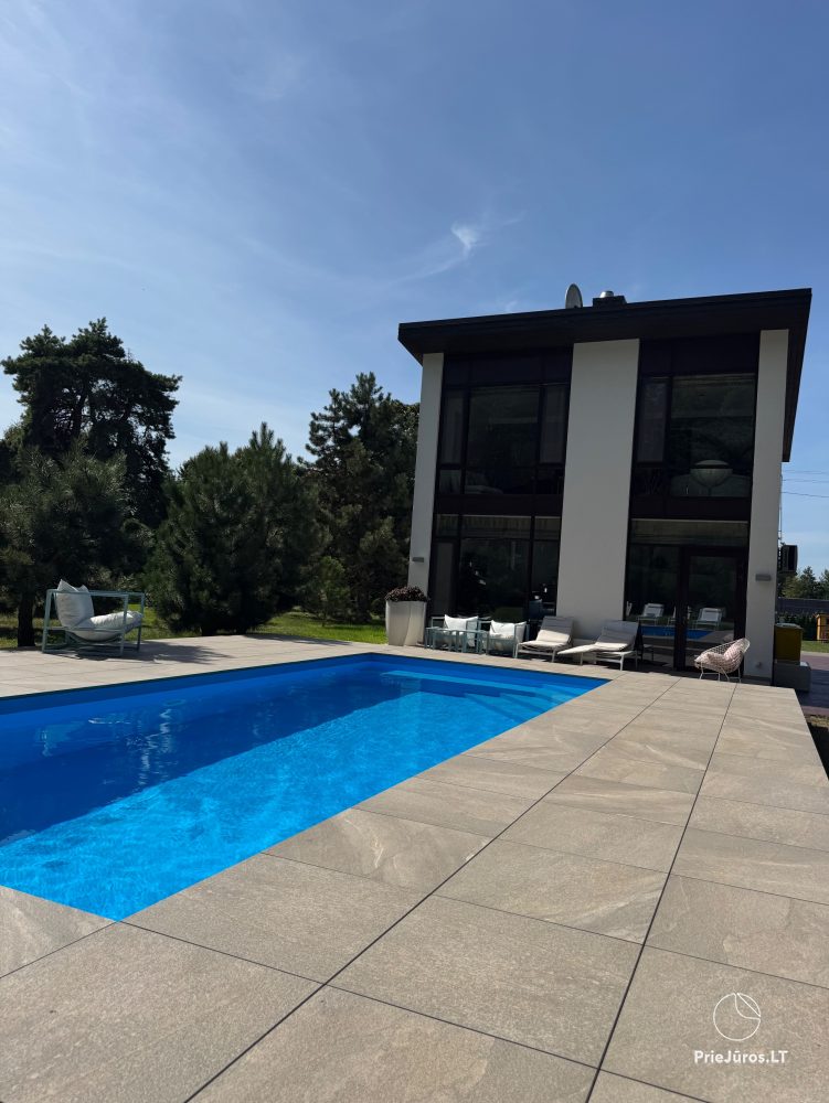 Luxuriös Haus zur Miete Pusyno Oaze: Jacuzzi, Terrasse - 1