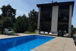 Luxuriös Haus zur Miete Pusyno Oaze: Jacuzzi, Terrasse