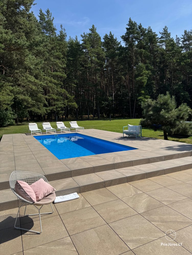 Luxuriös Haus zur Miete Pusyno Oaze: Jacuzzi, Terrasse