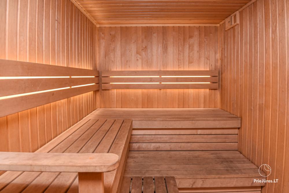 Gehöft Lazdininkų pirtis für Feste und Ferien: Haus, Bankettsaal, Sauna, Whirlpool