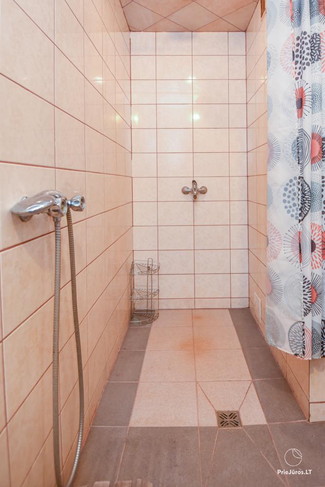 Gehöft Lazdininkų pirtis für Feste und Ferien: Haus, Bankettsaal, Sauna, Whirlpool