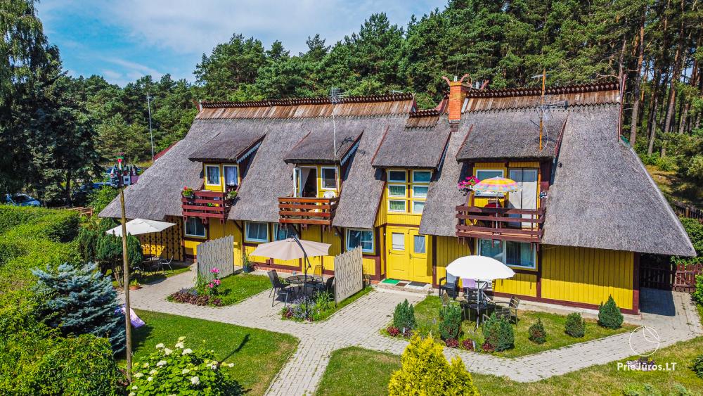 Ferienhaus DAINAVA in Pervalka. Wohnungen und Zimmer zu vermieten