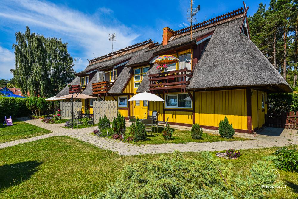 Ferienhaus DAINAVA in Pervalka. Wohnungen und Zimmer zu vermieten