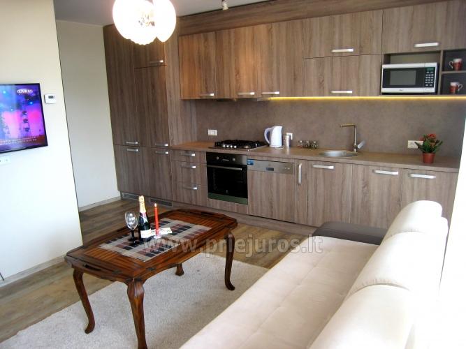 Moderne 3-Zimmer-Wohnung zu vermieten in Palanga. Nur 350 m zum Meer