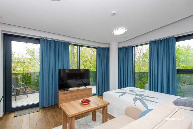 Einzimmerwohnung und zwei Zimmerwohnungen in Palanga, in der Nähe vom Meer und Zentrum