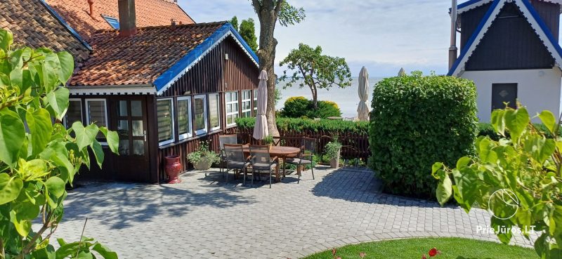 Unterkunft in Preila im Gehöft mit privaten Hof
