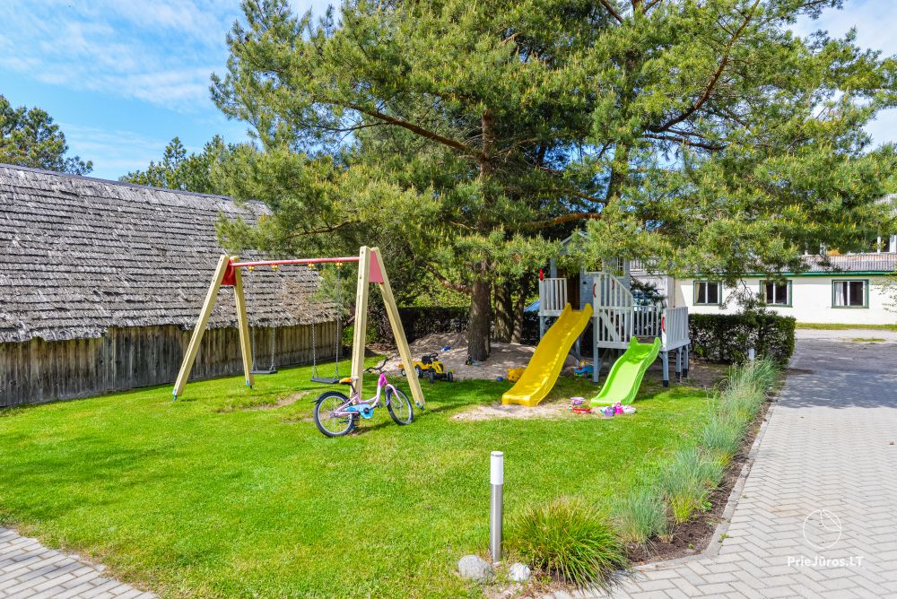 Zimmer und Ferienhutten in Karkle an der Ostsee Karkles kopos im Bezirk Klaipeda