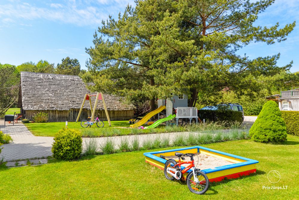 Zimmer und Ferienhutten in Karkle an der Ostsee Karkles kopos im Bezirk Klaipeda
