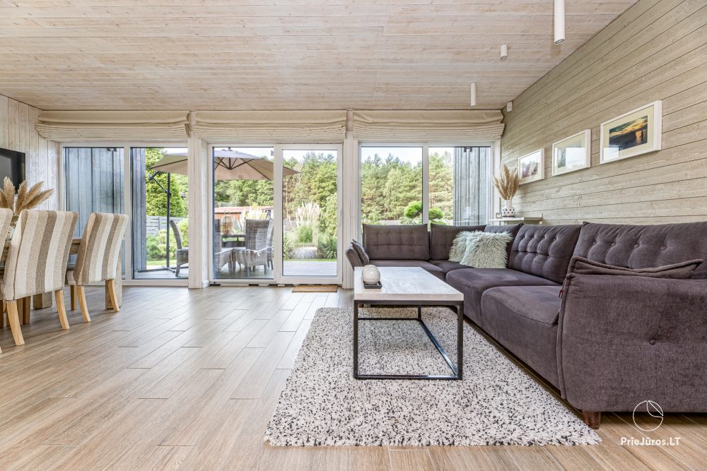 Ferienhäuser zur Miete in Palanga, 150 m zum Meer