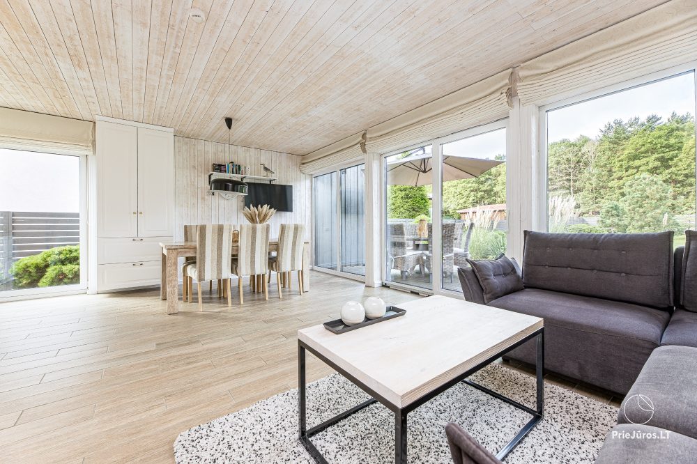 Ferienhäuser zur Miete in Palanga, 150 m zum Meer