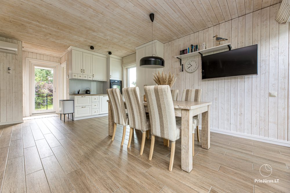 Ferienhäuser zur Miete in Palanga, 150 m zum Meer