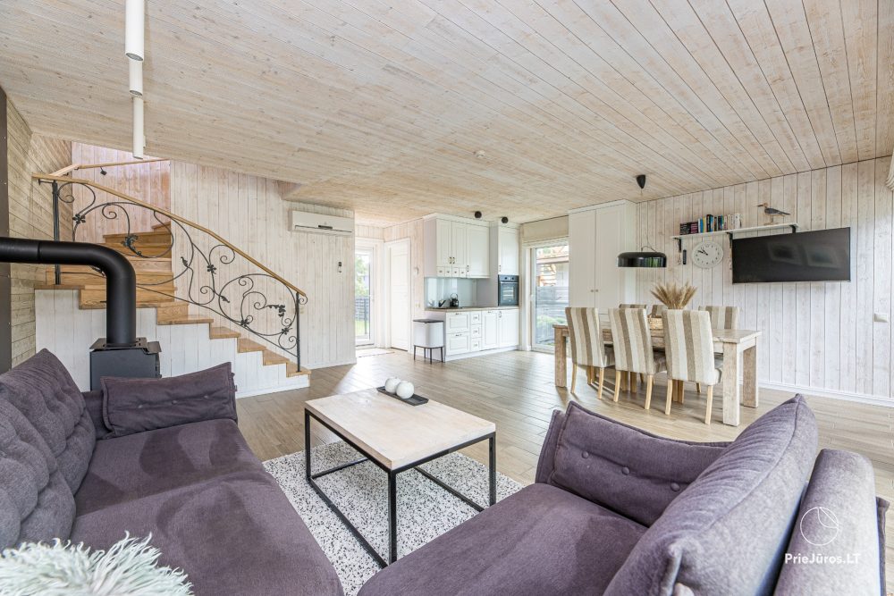 Ferienhäuser zur Miete in Palanga, 150 m zum Meer