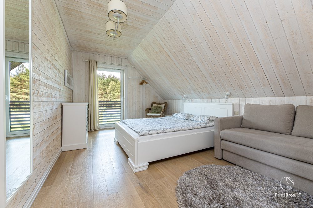 Ferienhäuser zur Miete in Palanga, 150 m zum Meer