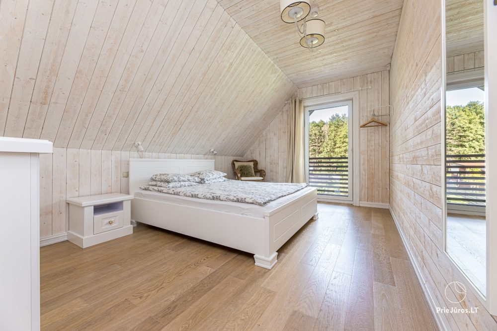 Ferienhäuser zur Miete in Palanga, 150 m zum Meer