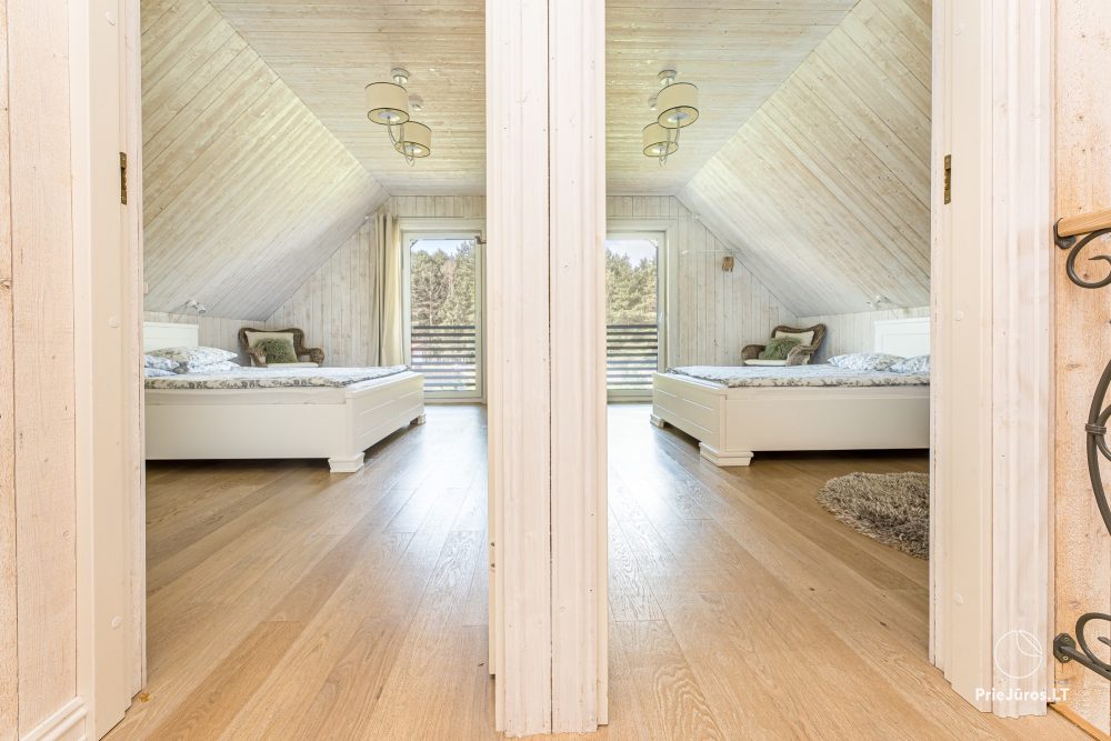 Ferienhäuser zur Miete in Palanga, 150 m zum Meer