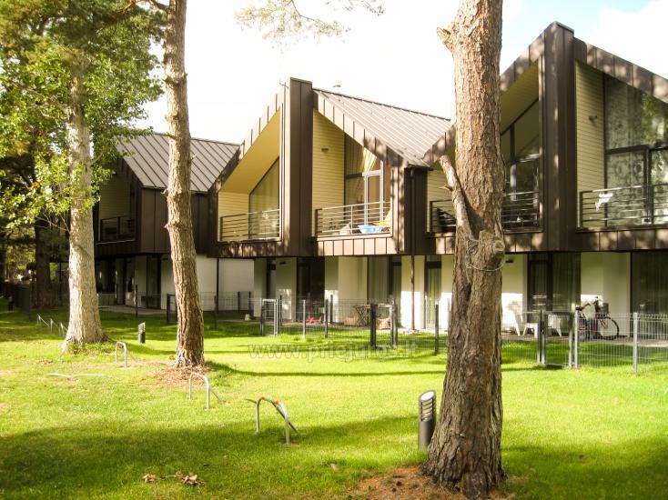 Wohnung mit Terrasse und privatem Hof in Kunigiskiai (Palanga) 300 m vom Meer entfernt