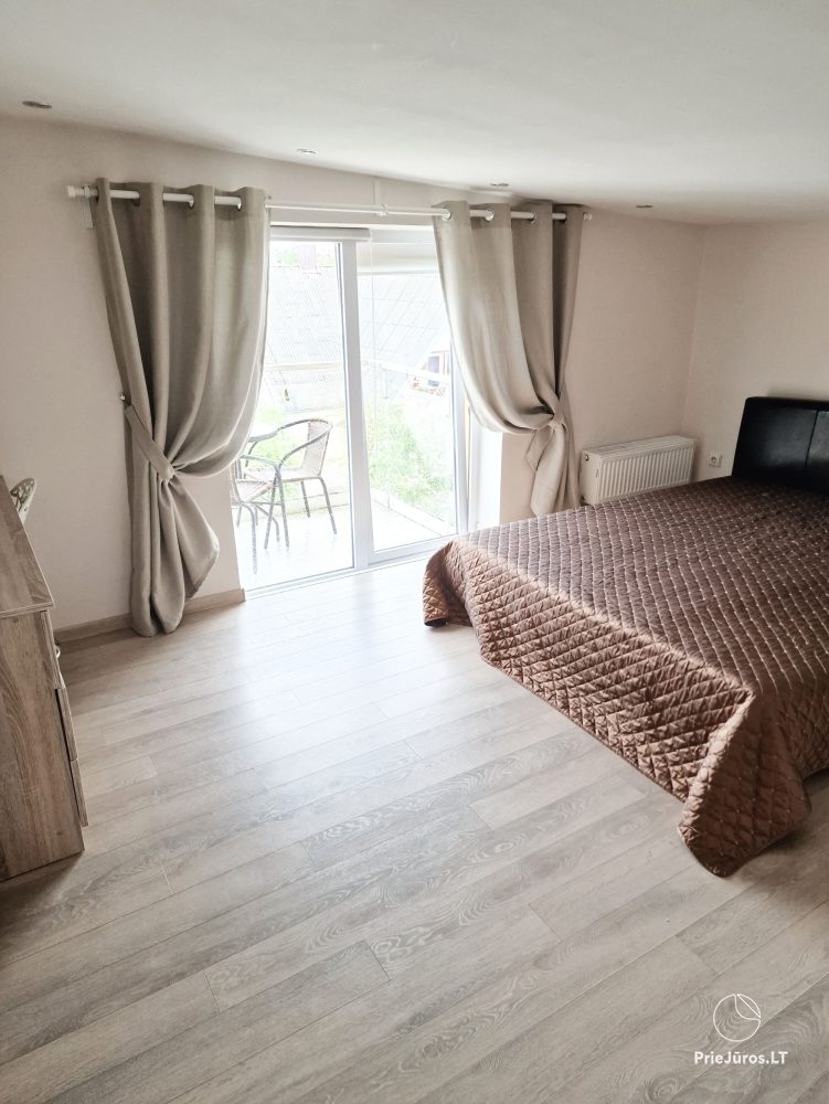 „Justinos Vila“ - Moderne Apartments zur Miete in Palanga