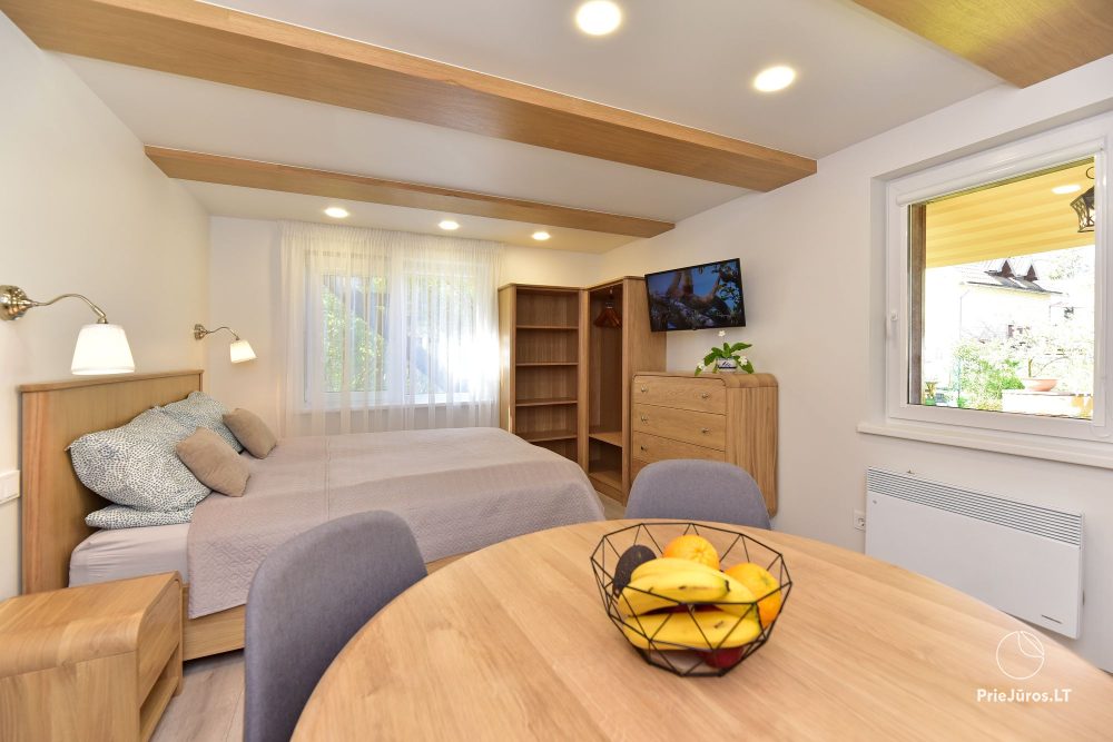 Apartment in Palanga mit Terrasse und separatem Eingang vom Hof