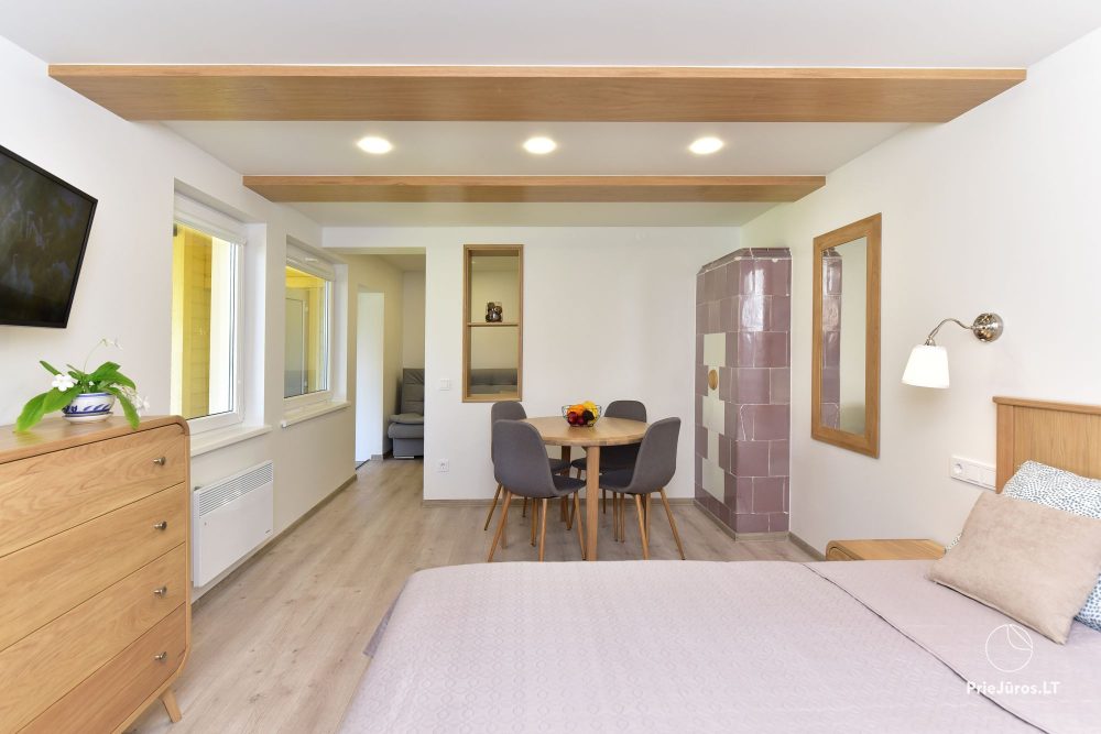 Apartment in Palanga mit Terrasse und separatem Eingang vom Hof