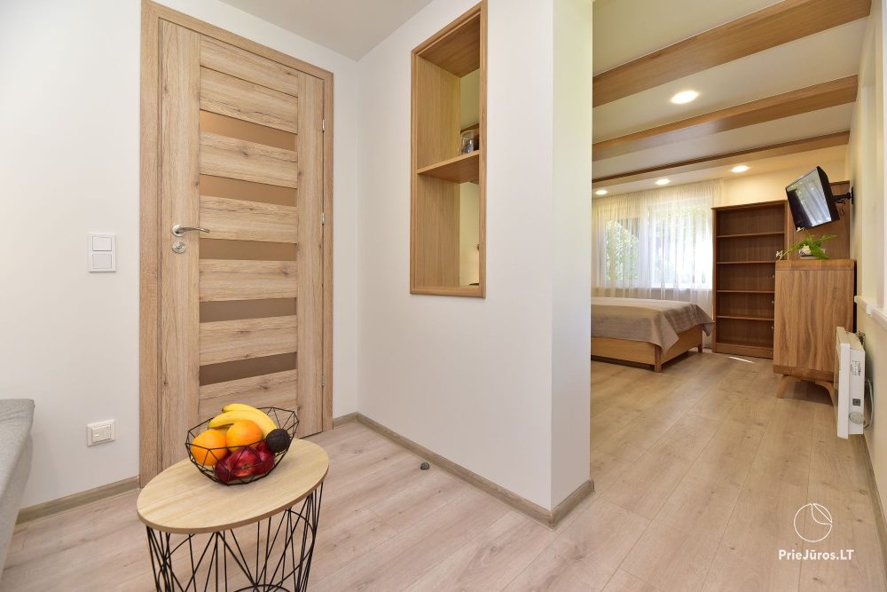 Apartment in Palanga mit Terrasse und separatem Eingang vom Hof