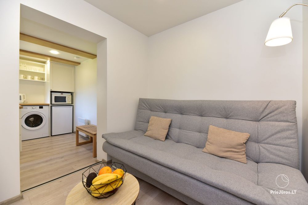 Apartment in Palanga mit Terrasse und separatem Eingang vom Hof