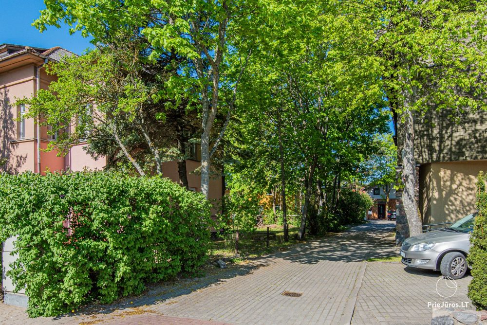 Apartment in Palanga mit Terrasse und separatem Eingang vom Hof