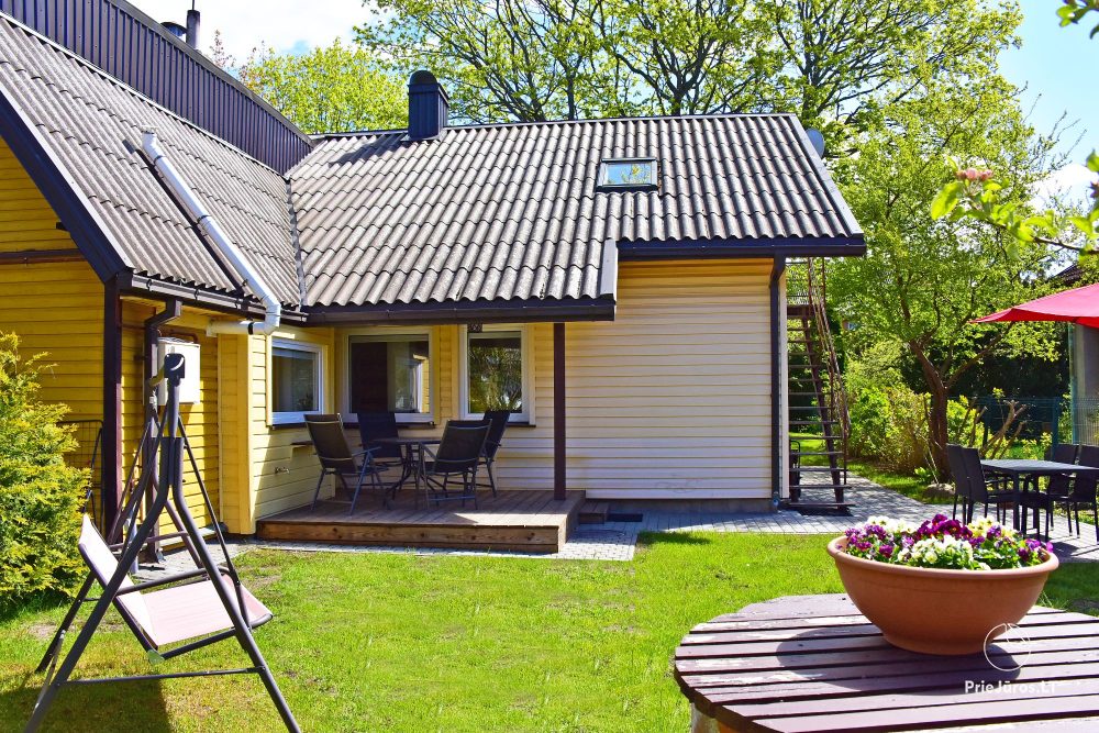 Apartment in Palanga mit Terrasse und separatem Eingang vom Hof