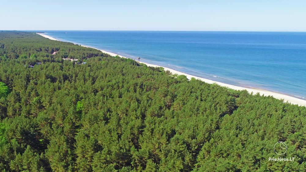 Apartment in Palanga mit Terrasse und separatem Eingang vom Hof