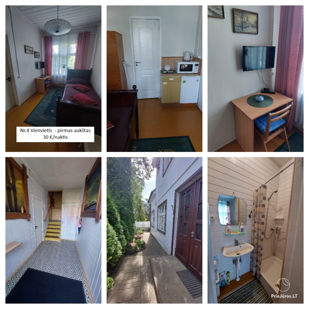 Neris17 - Zimmer für Ihre Erholung. Zum Meer 300 Meter!