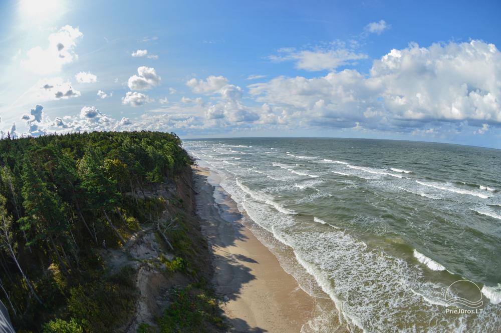 Camping und Wohnungen zur Miete in Karklė, 90m vom Meer - 1