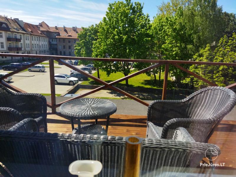  Wohnung mit Terrasse zur Miete im Zentrum von Klaipeda für komfortable Erholung