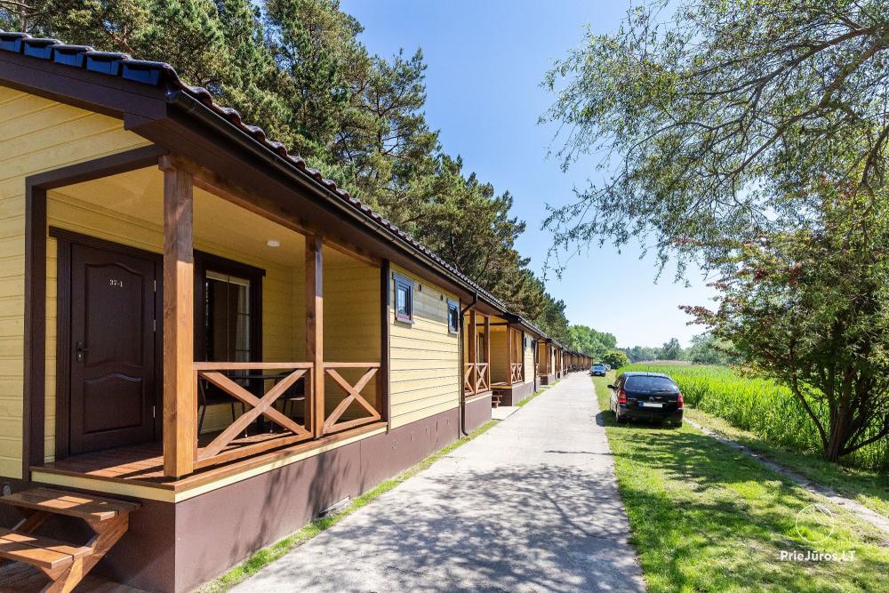 Ferienhäuser „Elektronas“. Hüttenvermietung