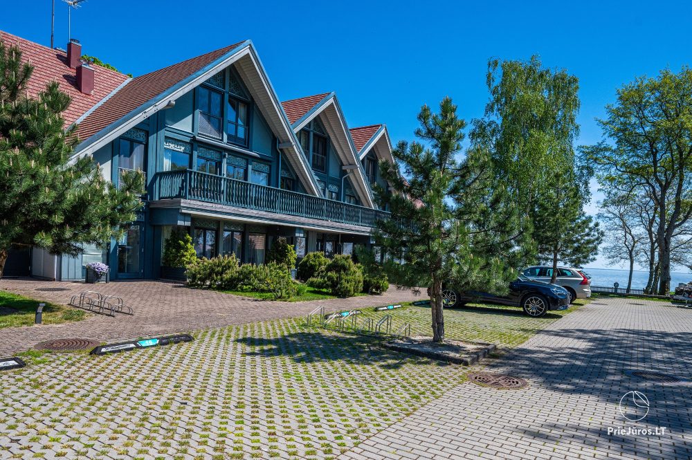 Schöne Wohnung mit Terrasse und Blick auf Kurischen Haff in Preila