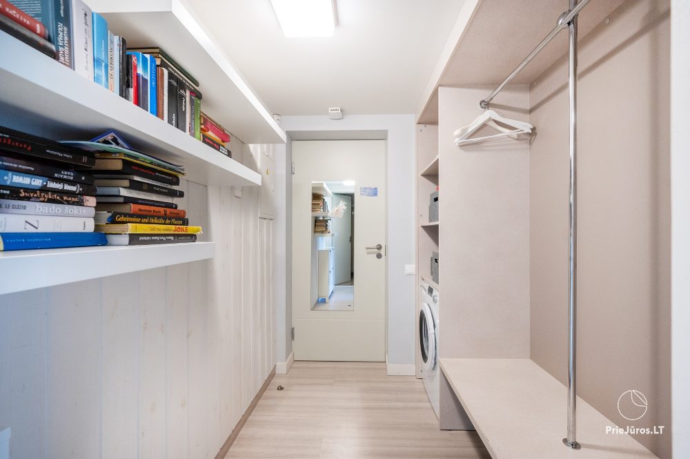 Schöne Wohnung mit Terrasse und Blick auf Kurischen Haff in Preila