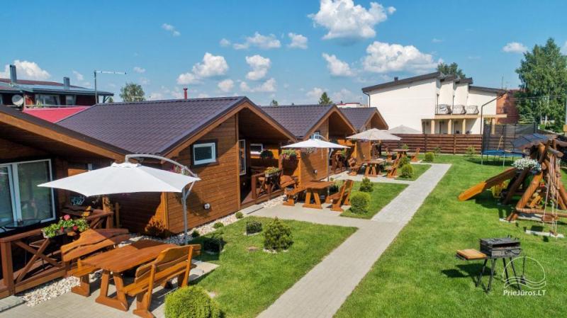Raststätten Vakaris in Sventoji, Pension Mokyklos Straße