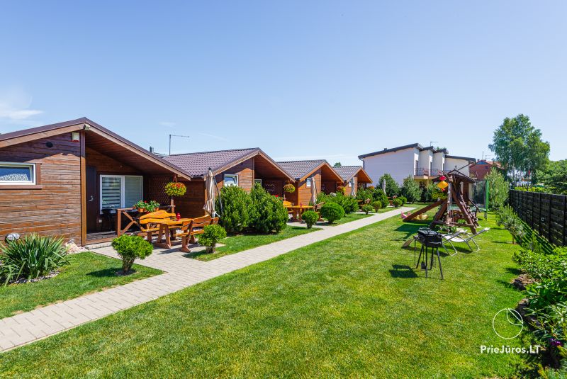 Raststätten Vakaris in Sventoji, Pension Mokyklos Straße