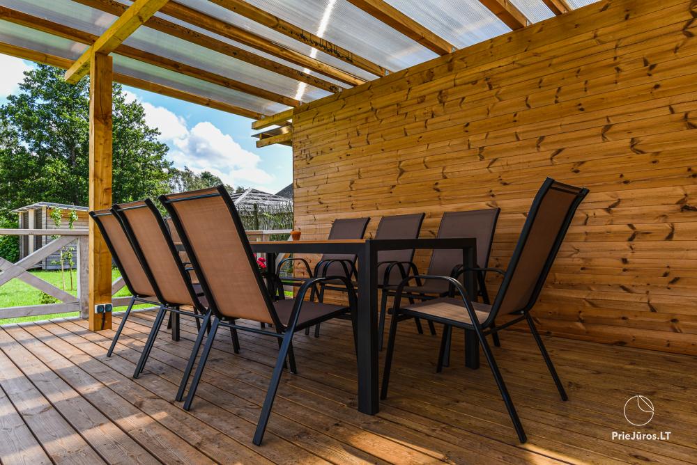 Villa Bangomusa - Wohnungen mit Terrasse, Zimmer zu vermieten in Kunigiskes