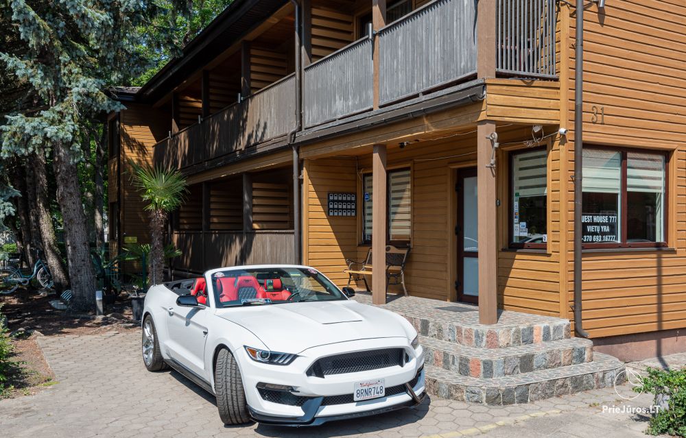 Rasthaus im Zentrum von Palanga Palanga 777, In der Nähe des Parks und des Meeres mit Annehmlichkeiten